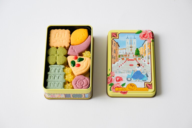 【フランス】サブレミシェル／ヴォヤージュサブレ ギフト3缶入　4,633円。