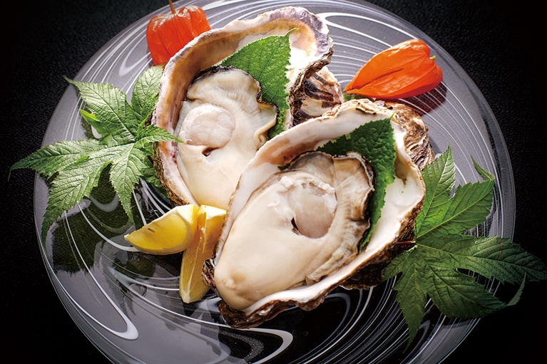 延楽［富山／宇奈月温泉］夏のお料理 一例。