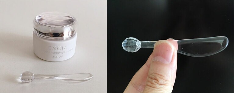 スパチュラを効果的に使う。