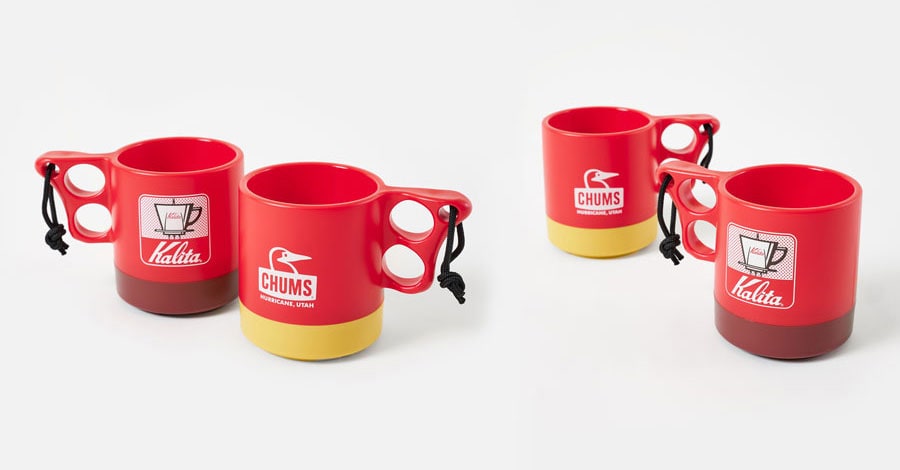 Kalita Logo Camper Mug By CHUMS COLOR RED/YELLOW RED/MAROON