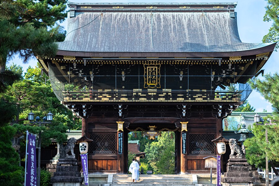 北野天満宮。旅は、まだまだこれから。