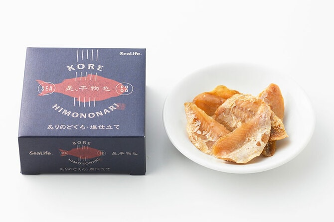 のどぐろ干物缶 塩仕立て 50g 1,080円/シーライフ