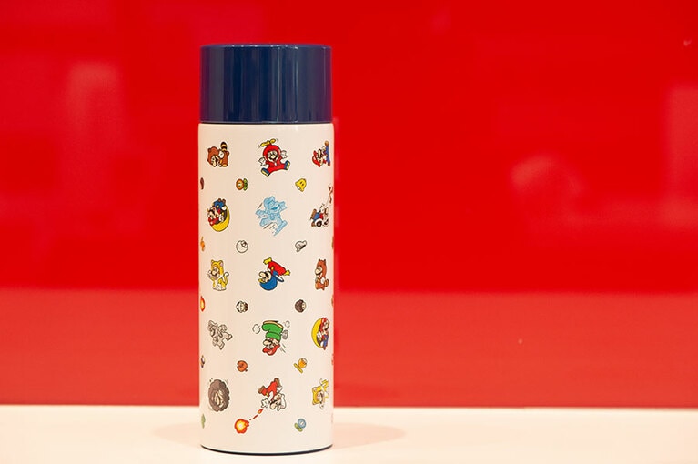 ステンレスボトル スーパーマリオ パワーアップ 3,200円。