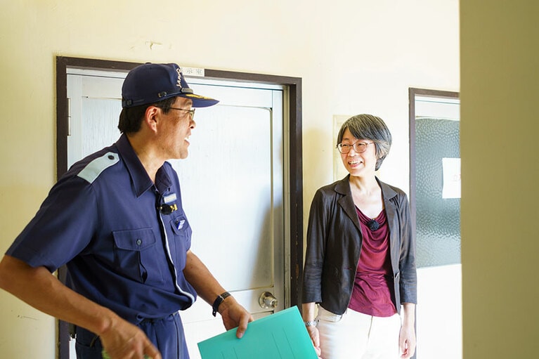 高知海上保安部の奥山正さん。