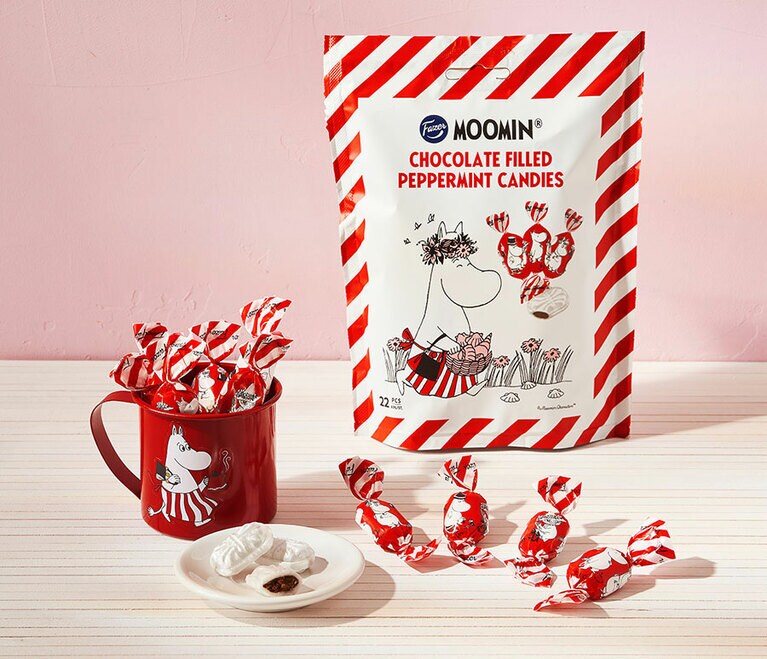 フィンランドのお菓子メーカー、ファッツェルのキャンディー 972円。©Moomin Characters™