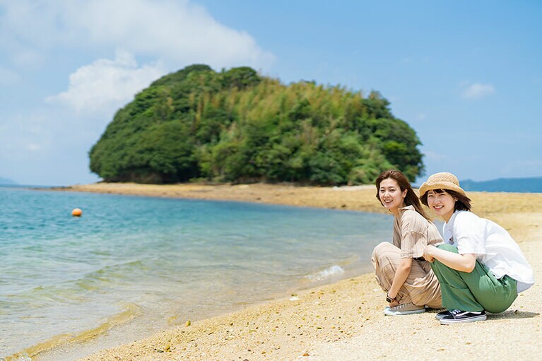 真宮島エンジェルロード。