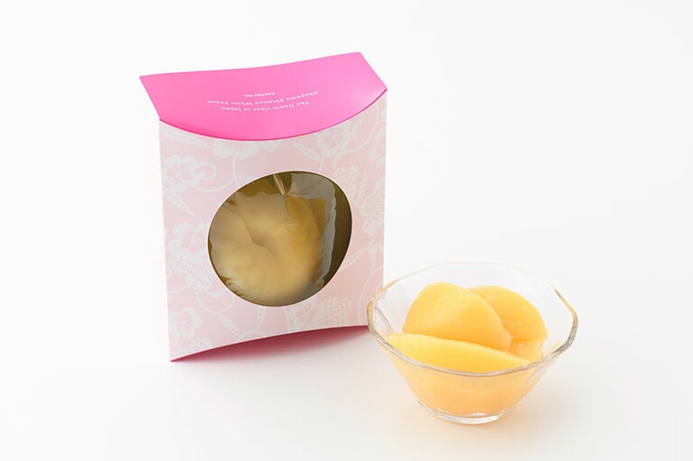 水熟桃 220g（固形量） 2,400円／果樂