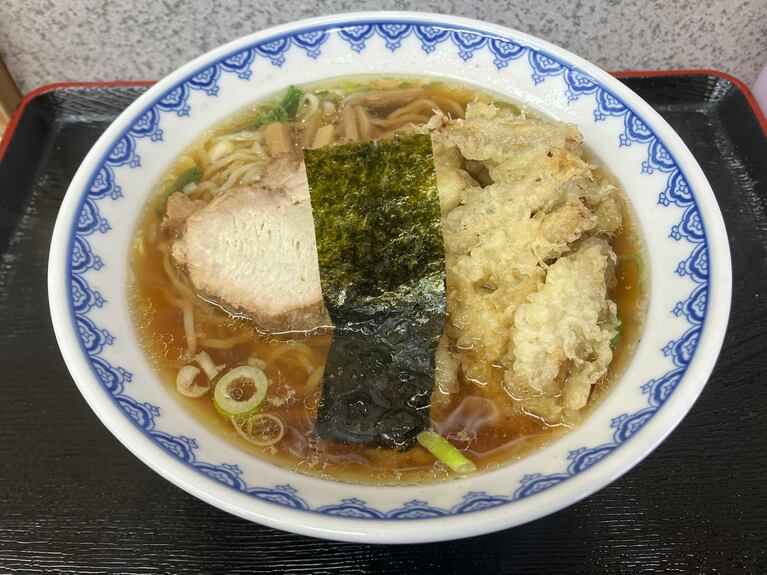ラーメン+ごぼう天（合計720円）