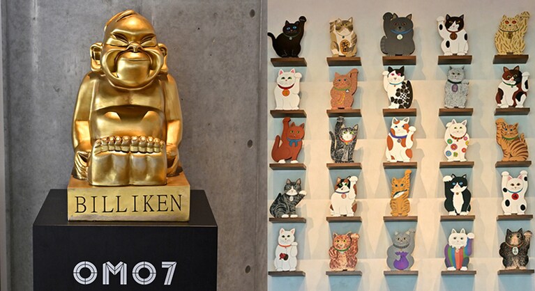 館内には、遊び心あふれる空間演出がいっぱい。