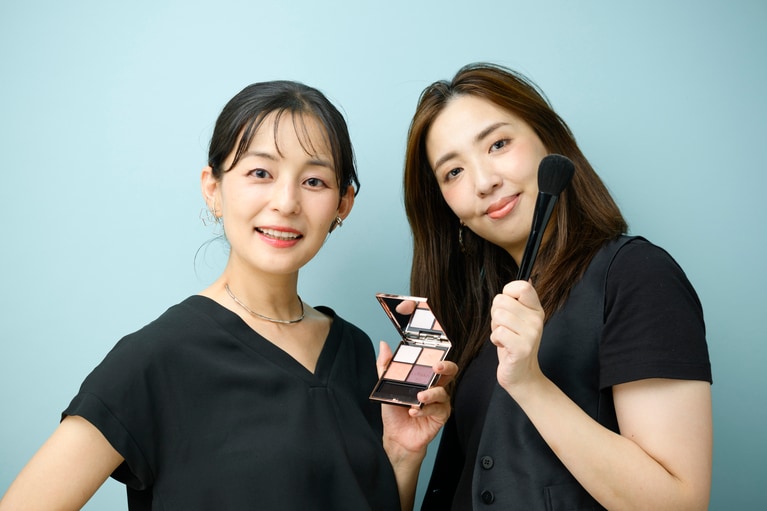 平尾清香さん（左）、吉谷真由美さん（右）。