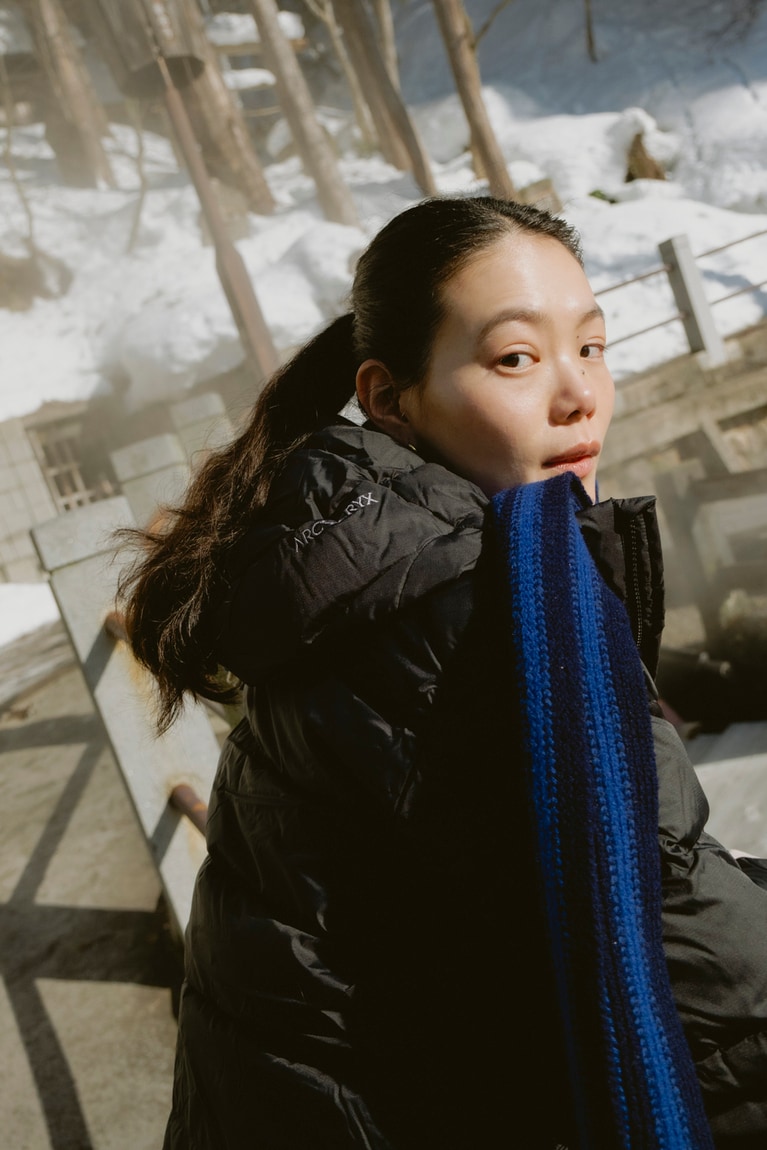 天気の良い日は湯煙がキラキラと輝き、幻想的な光景に。