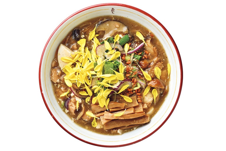 きのこのワーボーメン(900円・数量限定)／らーめん えにし