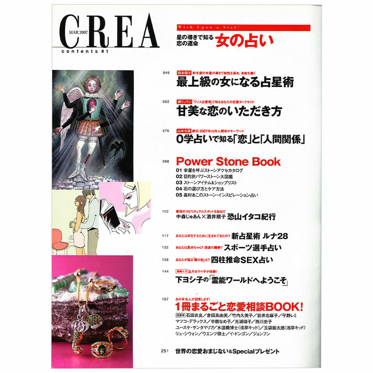 2007年3月号目次。
