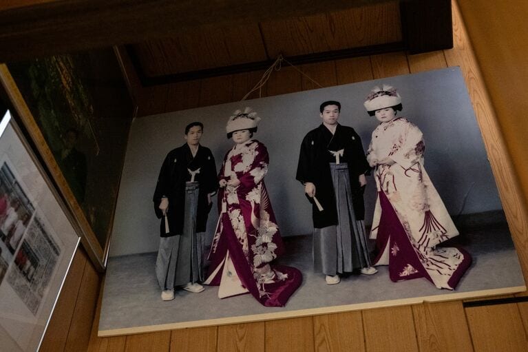 合同結婚式の様子