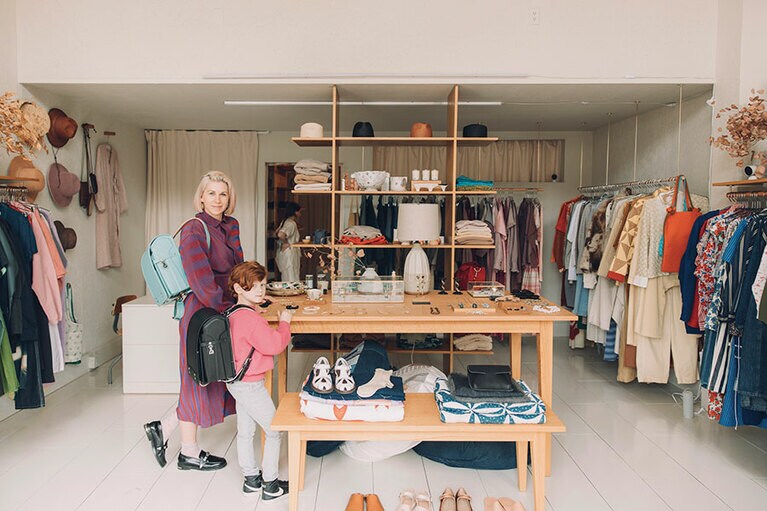 子どもはもちろん、ママのランドセル姿もイケてる！