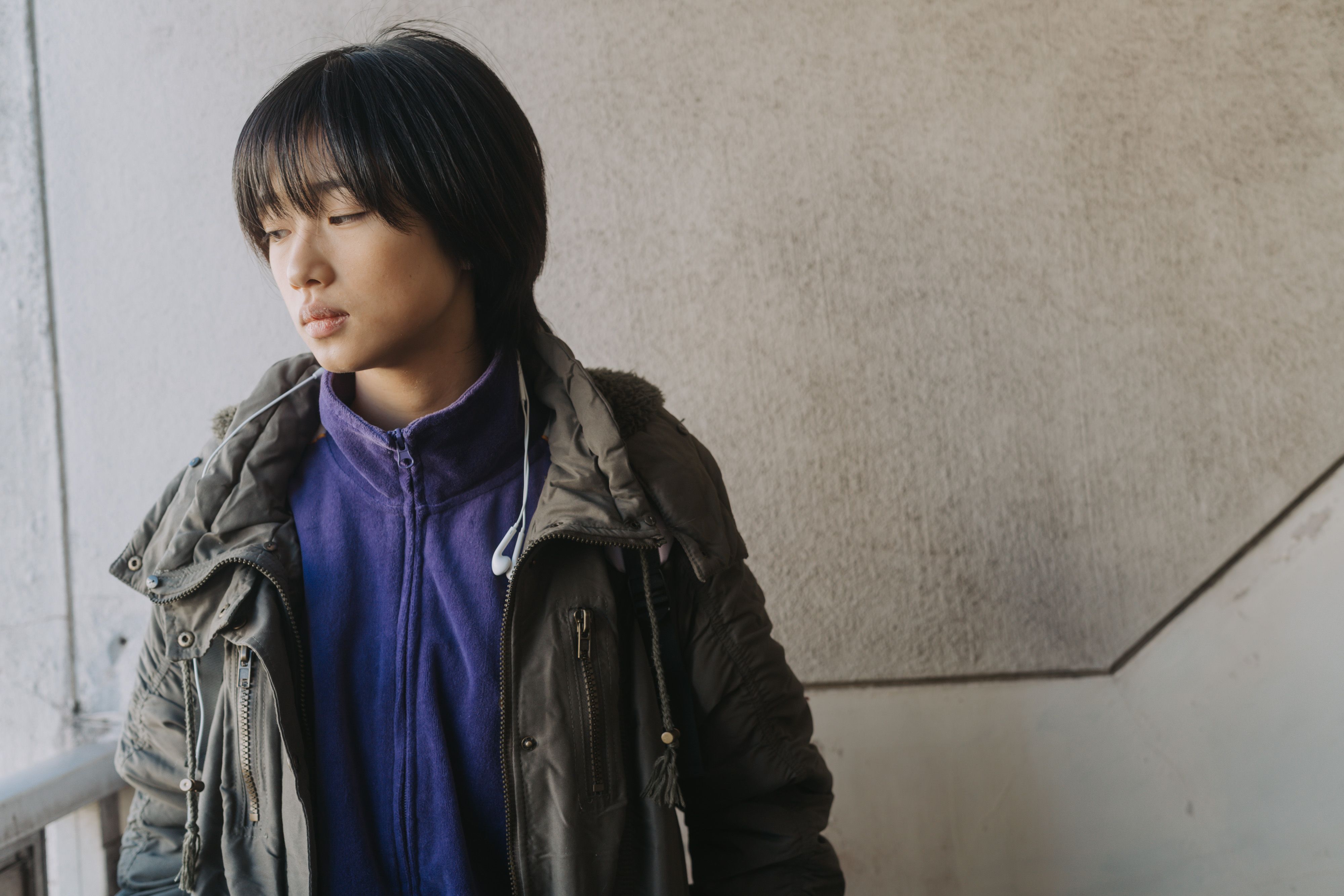孤独な少女・杏を河合優実が熱演　© 2023『あんのこと』製作委員会