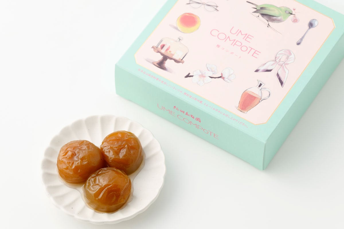 梅コンポート 150g 2,376円／紀州紅梅園