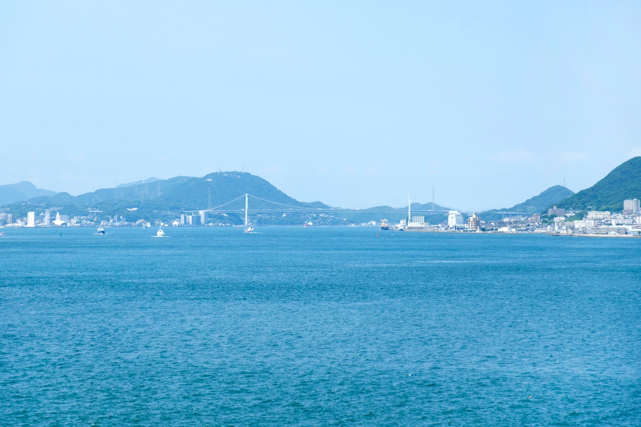 関門海峡。