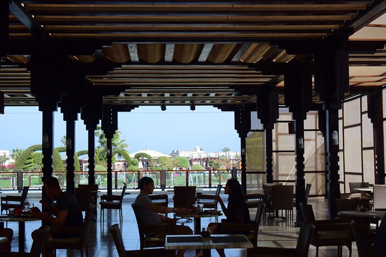 オールインクルーシブ制なので、ストレスなくリゾートできる。