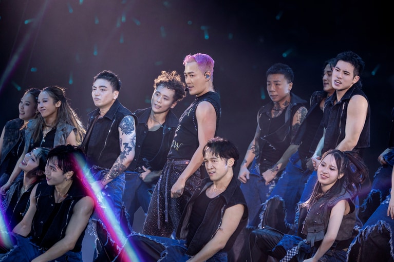 「Go With The Flow 林峯演唱會」より。