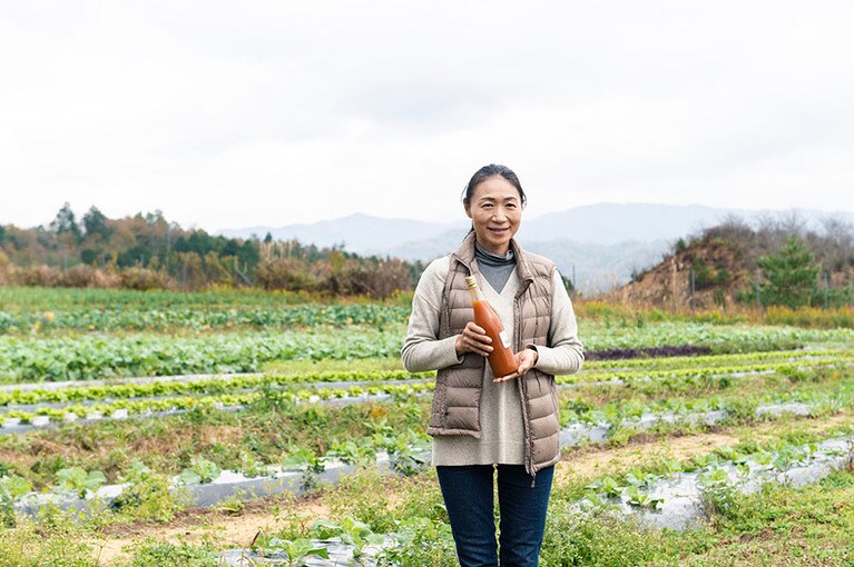 「この土を後世に残せるよう、縁をつなげていきたい」と青木さん。
