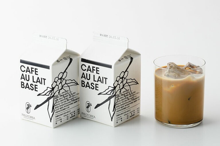 PHILOCOFFEA「CAFE AU LAIT BASE」各1,620円（500ml）／千葉県