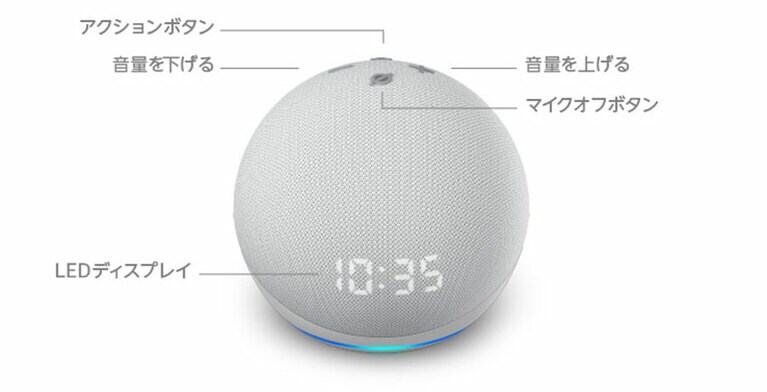 アレクサとの会話は、クイズやダジャレなど、よりバラエティ豊かなおしゃべりを楽しめるようになっています。