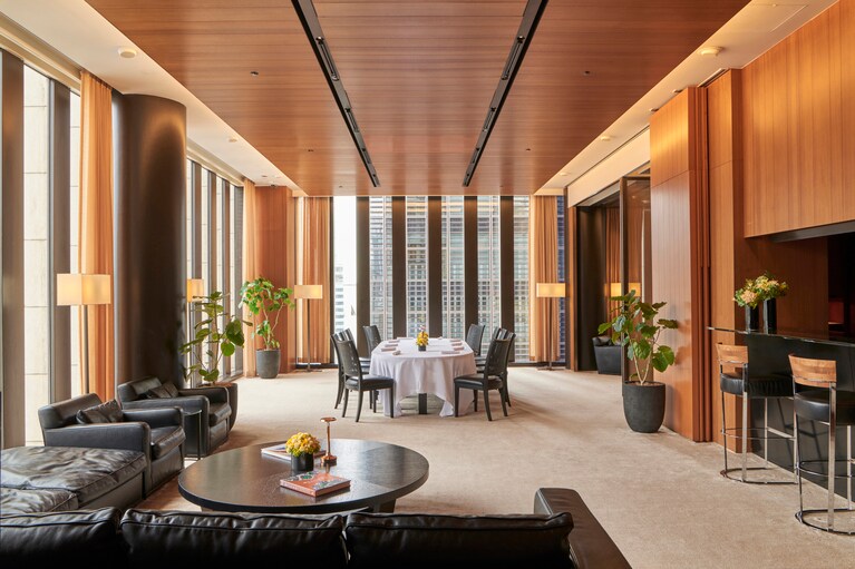 「ブルガリ ギンザ プライベートダイニング」。