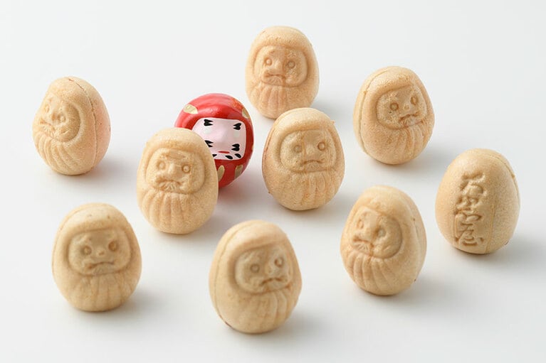 白河だるま入りミニだるま最中 11個入り 1,717円（価格変更予定あり）／白河菓匠大黒屋