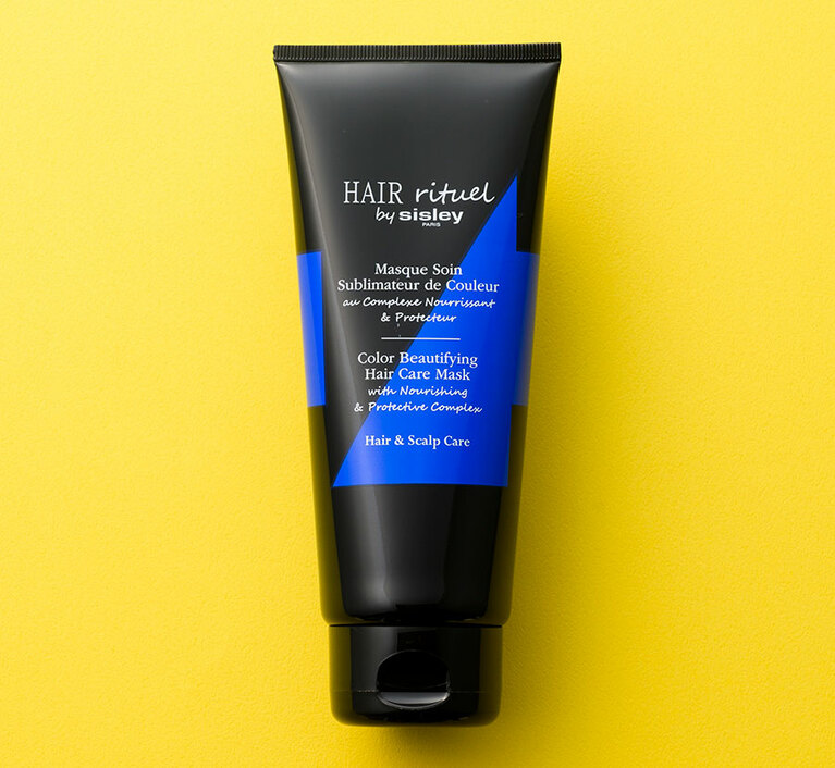 「ヘア リチュアル カラー ビューティファイング ヘアケア　マスク」（シスレー）。