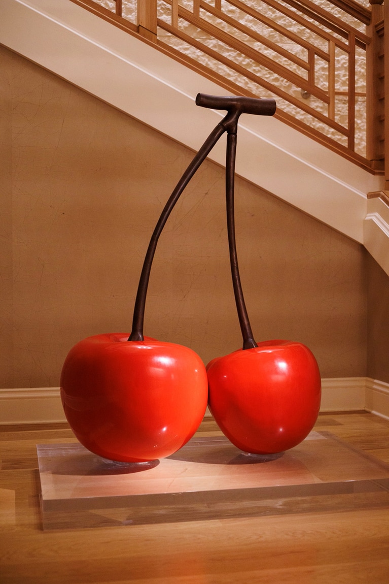 館内にあしらわれたオブジェ。