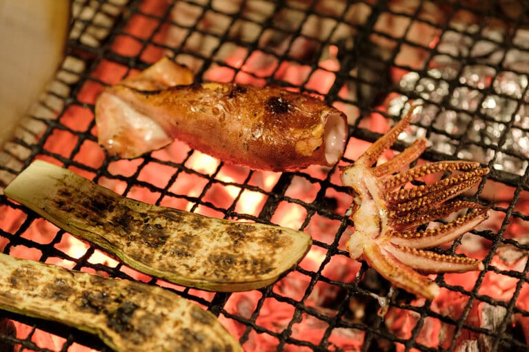 真イカやナスもしみじみ美味しい！