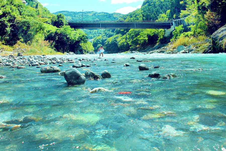 【徳島県】穴吹川。