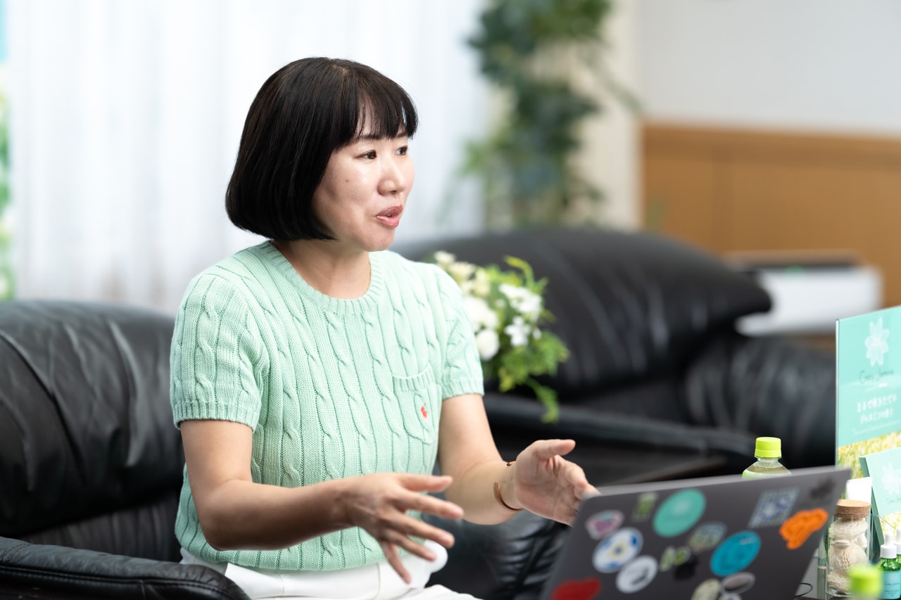 始まりは、社内ベンチャー制度にジャスミン専門ショップの企画を提案したことから。