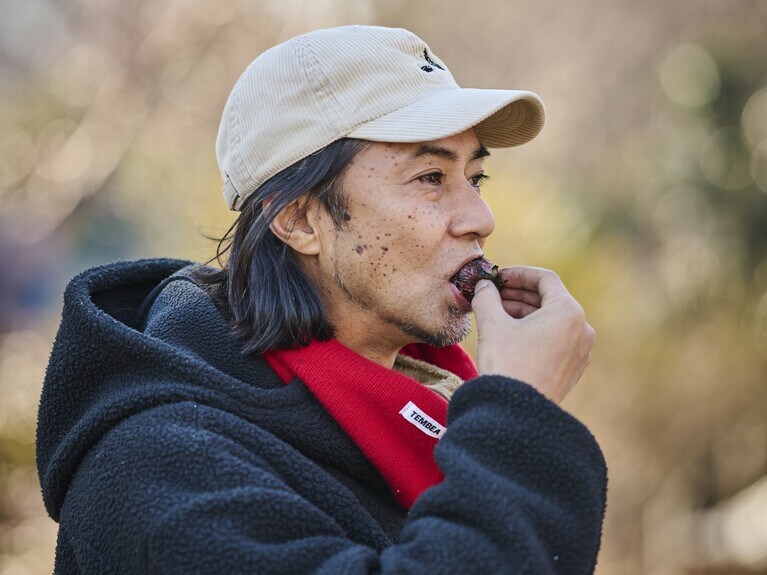 TBS『マツコの知らない世界（焚き火篇）』にも出演した、焚き火マイスターの猪野正哉さん。