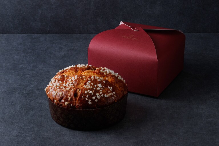 「イル パネトーネ」（限定300個）3,800円。直径20cm×高さ10cm。