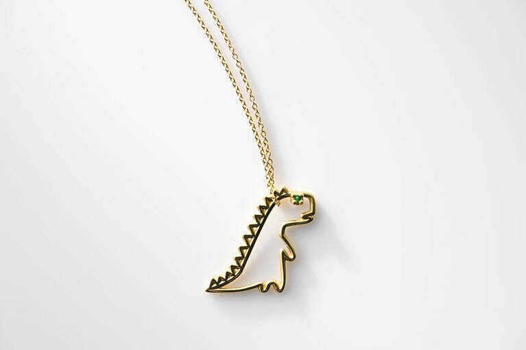 DINO EMERALD NECKLACE 57,200円／ALIITA