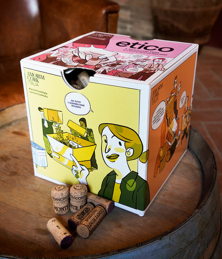 コルクもリサイクル。