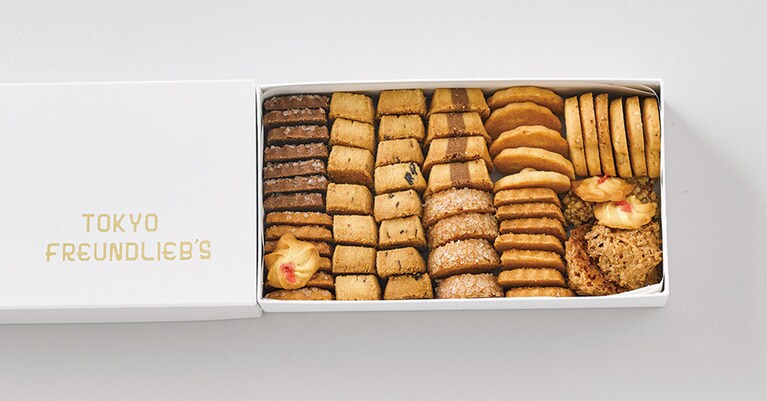 東京フロインドリーブの「クッキー」角箱(S) 2,650円。