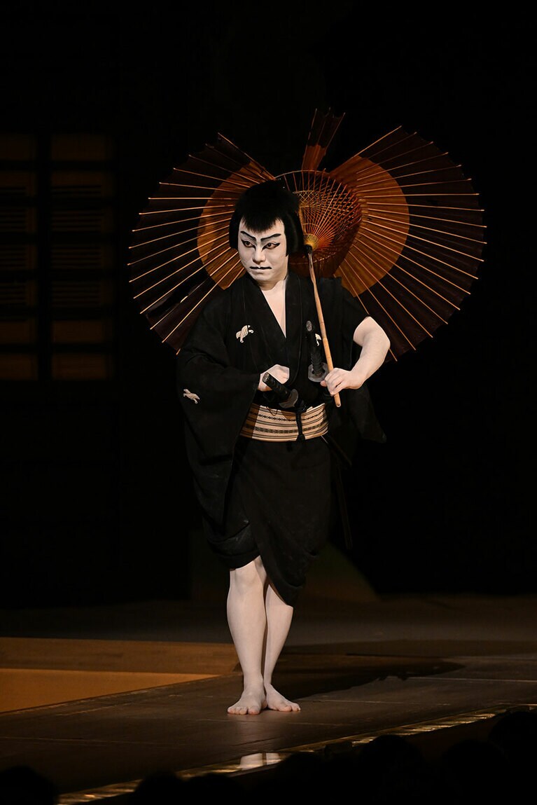 『五段目』Aプロ 中村鷹之資の斧定九郎。