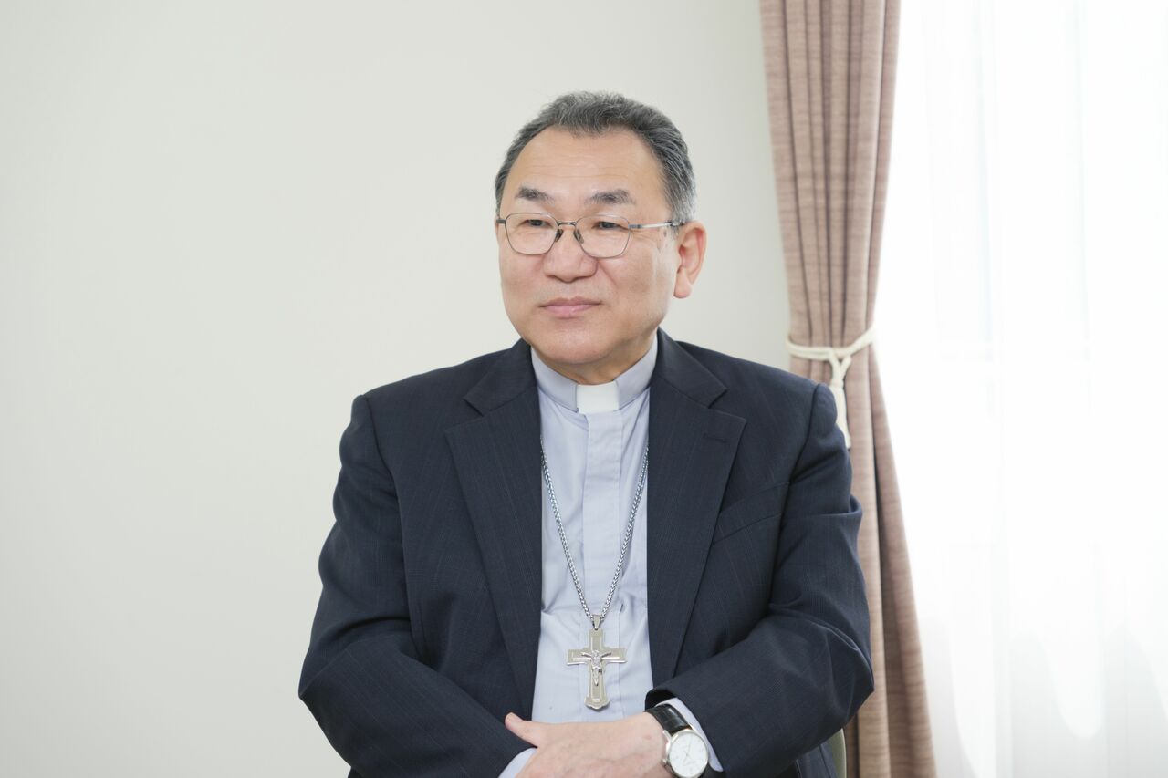 コンクラーヴェに参加した菊地功枢機卿　©文藝春秋