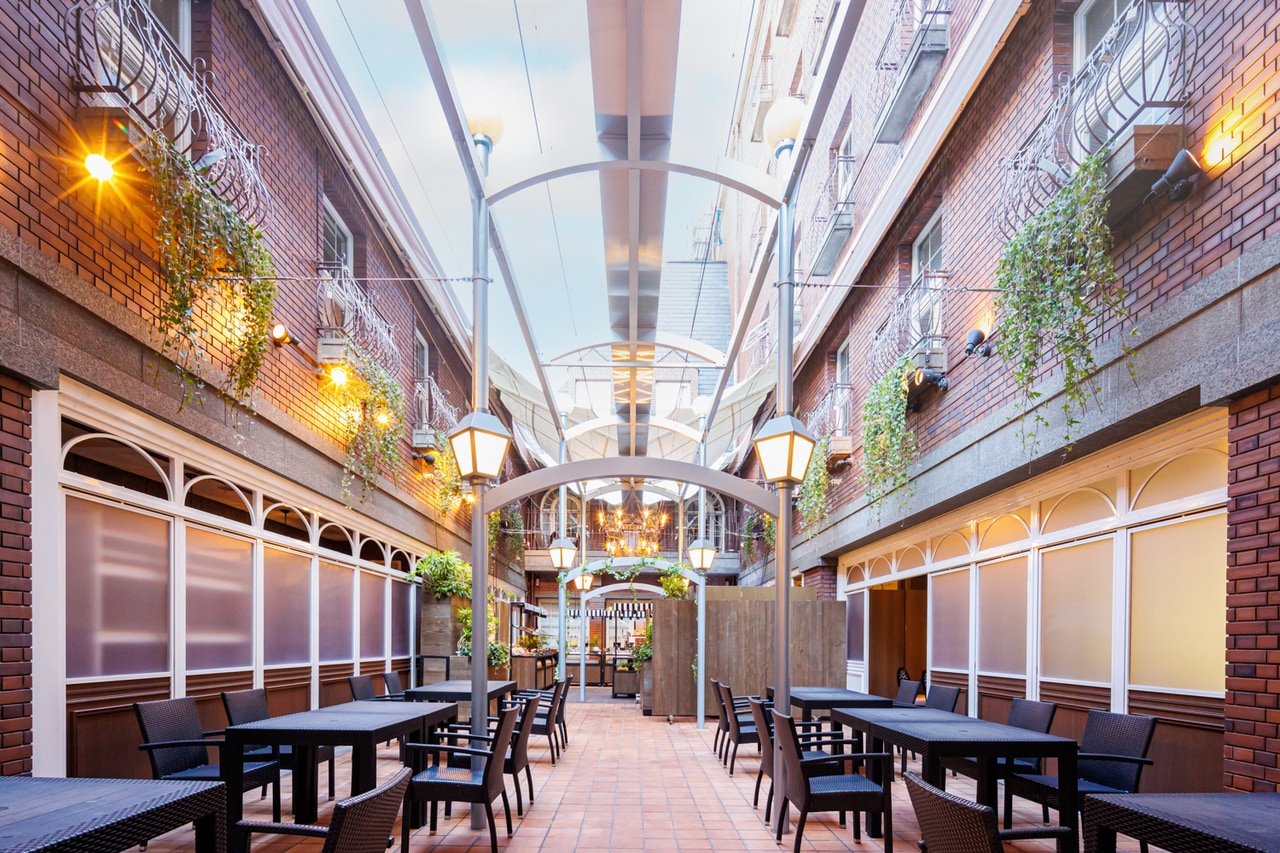 いちごスイーツブッフェは、館内のダイニング「イグレック」で開催。