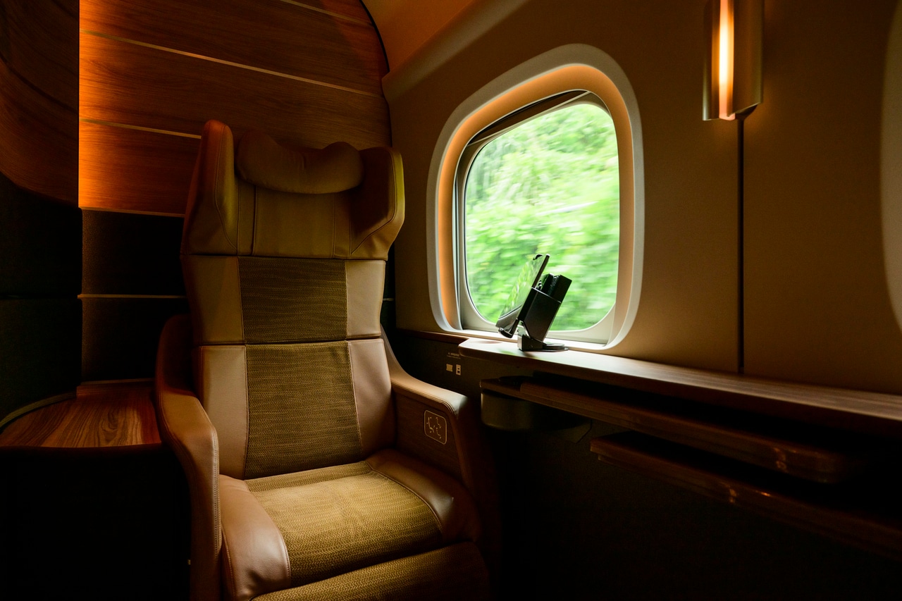 23年ぶりに誕生した、東海道新幹線の個室「Supreme Class Cabin」。