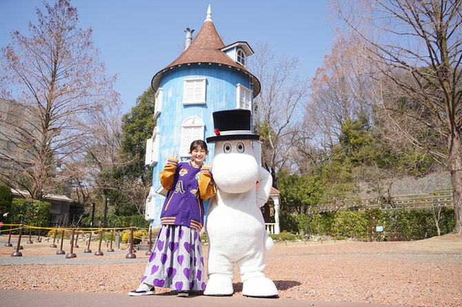 開業5周年【ムーミンバレーパーク】 井上咲楽さんが1日支配人になり