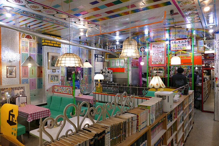 漫画のラインナップは渋い。