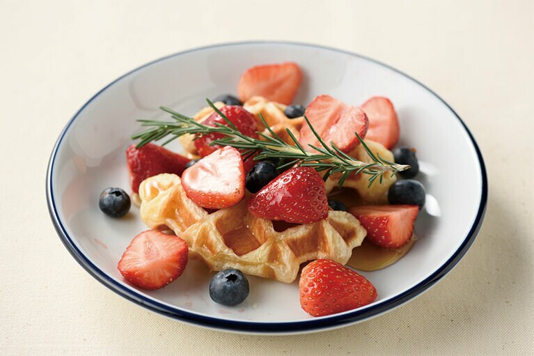 「クロッフル」。