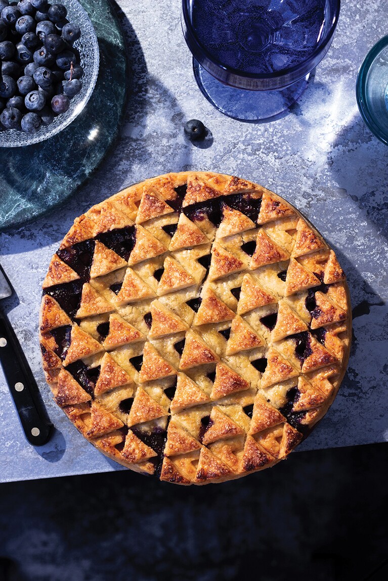 「ブルーベリーパイ」。