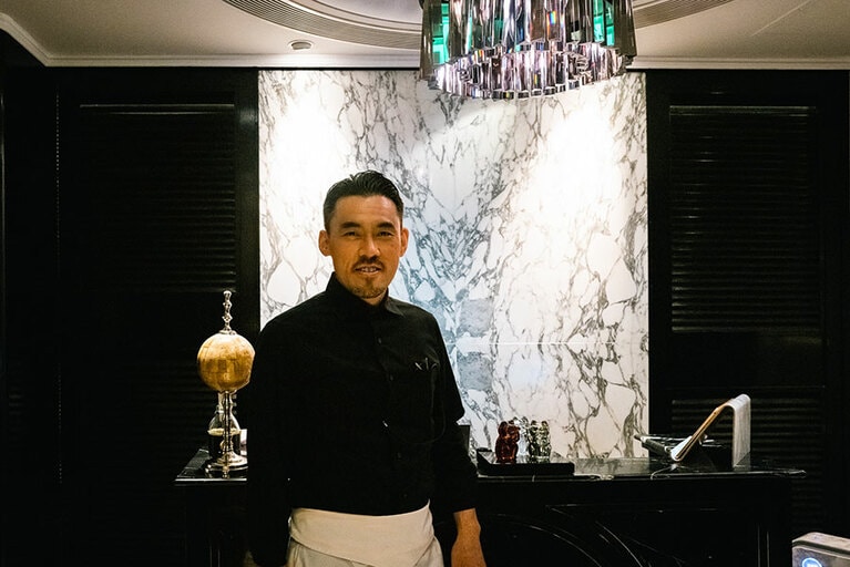 「Ta Vie 旅」オーナーシェフの佐藤秀明さん。