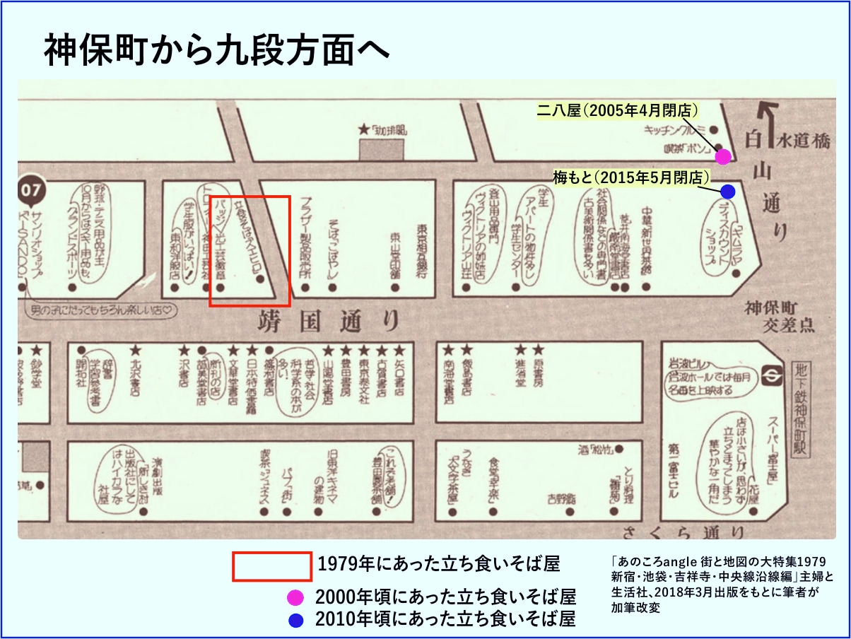 神保町から九段方面へ