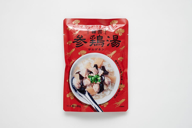 100Pine(ワンハンドレットパイン) 参鶏湯(サムゲタン) 180g 237円。